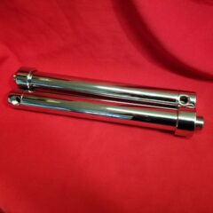 10″ Chrome Cylinders / 3/8 Side Port / Lowrider Hydraulics