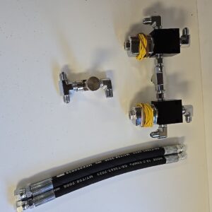 Lowrider Hydraulics Dump Kit Deluxe 2 Dump Kit Chrome /black Performance New