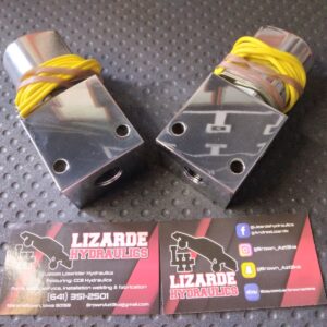 Lowrider Hydraulics Chrome Delta Dumps, 2 Pcs