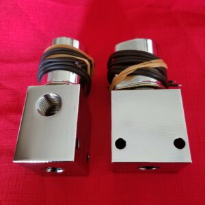 Lowrider Hydraulics Chrome Delta Dump 2 Pack