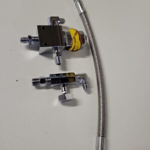 Lowrider Hydraulics Dump Kit Deluxe Single Dump Kit Chrome