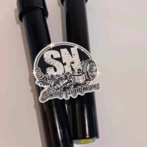 Lowrider Hydraulic 8” Black Cylinders (2pcs)