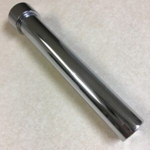 1- Lowrider Hydraulics 8” Chrome Cylinder – Regular – 3/8″ Npt Ports