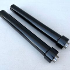 10inch Hydraulic Cylinders (regular Fat) Black Pair / Lowrider Hydraulic Parts