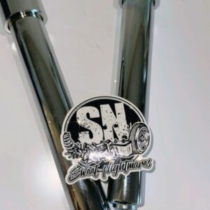 Lowrider Hydraulic 10” Chrome Cylinders (2pc)