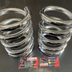 Lowrider Hydraulics 1.5 Ton Pre Cut Coil Springs *chrome