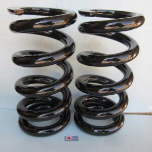 Lowrider Hydraulics 2 Ton Coil Springs, Full Stack, 1 Flat Edge, Black, Chevy
