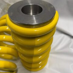 Lowrider Hydraulics Yellow 4 Ton Full Stack Coil Springs, Flat Tops ,hop