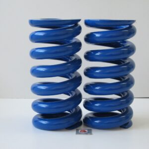 Lowrider Hydraulics Bomb Coil Springs, 6.5″ Long, 2 Flat Edges, Blue, Hd