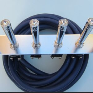 Lowrider Hydraulics Toggle Switch & 6 Hole Panel & Wire & Extension Clear Kit