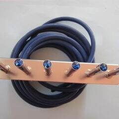 Lowrider Hydraulics Toggle Switch & Panel & Wire & Extension Blue Kit