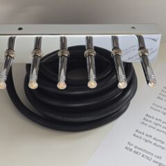 Lowrider Hydraulics Switch Kit  Prewired Fbss  3 Wheel Chrome/vanilla Gold Ext