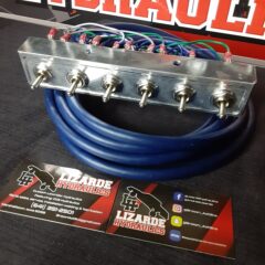 Prewired 6 Hole Panel W/wiring Instructions Fbsscc Lowrider Hydraulics