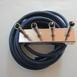 Lowrider Hydraulics Toggle Switch & Panel & Wire & Extension Kit, Black