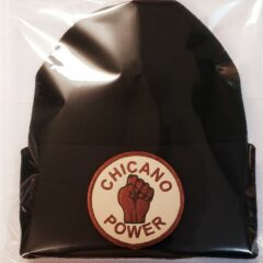 Mens Chicano Power Lowrider Hat  Custom Design Black Winter Beanie