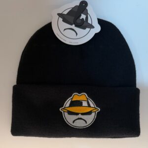 Lowrider Adult Beanie With Sticker Black Golo Logo One Size Fits All