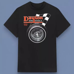High-quality Print Dayton Wire Wheel Lowrider Unisex T-shirt Must-have For Fans