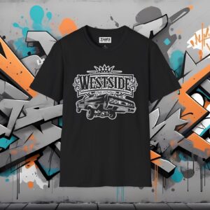 Westside Lowrider Tee Unisex Adult T-shirt Westcoast Hip Hop Rap Old School Tee