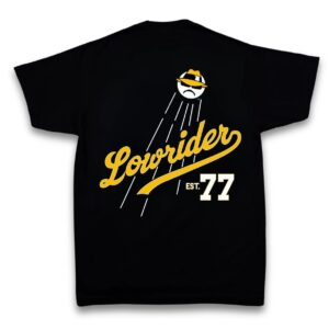 Lowrider Brand Flyball T-shirt In Black – Lowrider Dodger Culture