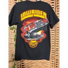 Lowrider T-shirt Black Car Graphic Tee Mens Medium Vintage Style