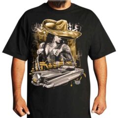 Dyseone Collectable Woman With Sombrero With Lowrider T-shirt Unisex