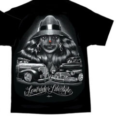 T  Tee Shirt Lowrider Lifestyle Black Dga