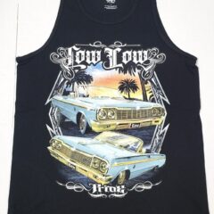 Lowrider Tank Top T-shirt Low Rider Urban Streetwear Vest Black New