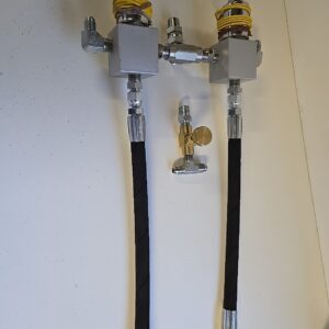 Lowrider Hydraulics Delta Blowproof Dump 3/8 Double Kit Performance Improved